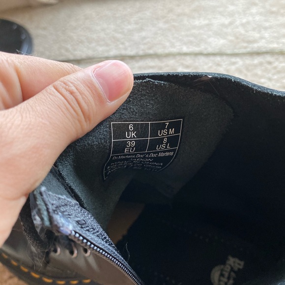 dr marten jadon combat boots - Picture 6 of 8